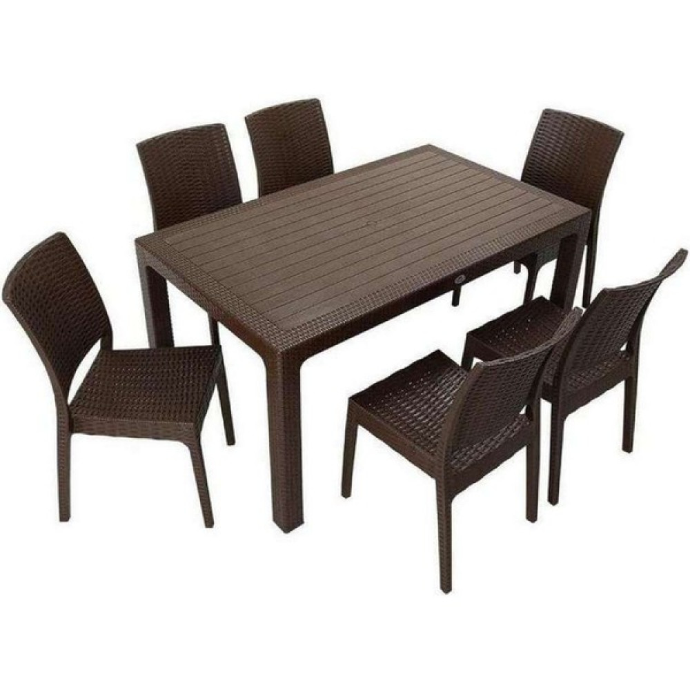 Pretty Homes Elit Rattan 90X150 Elit Sandalye Masa Takımı Bahçe Mobilyası Takımı Fiyatı