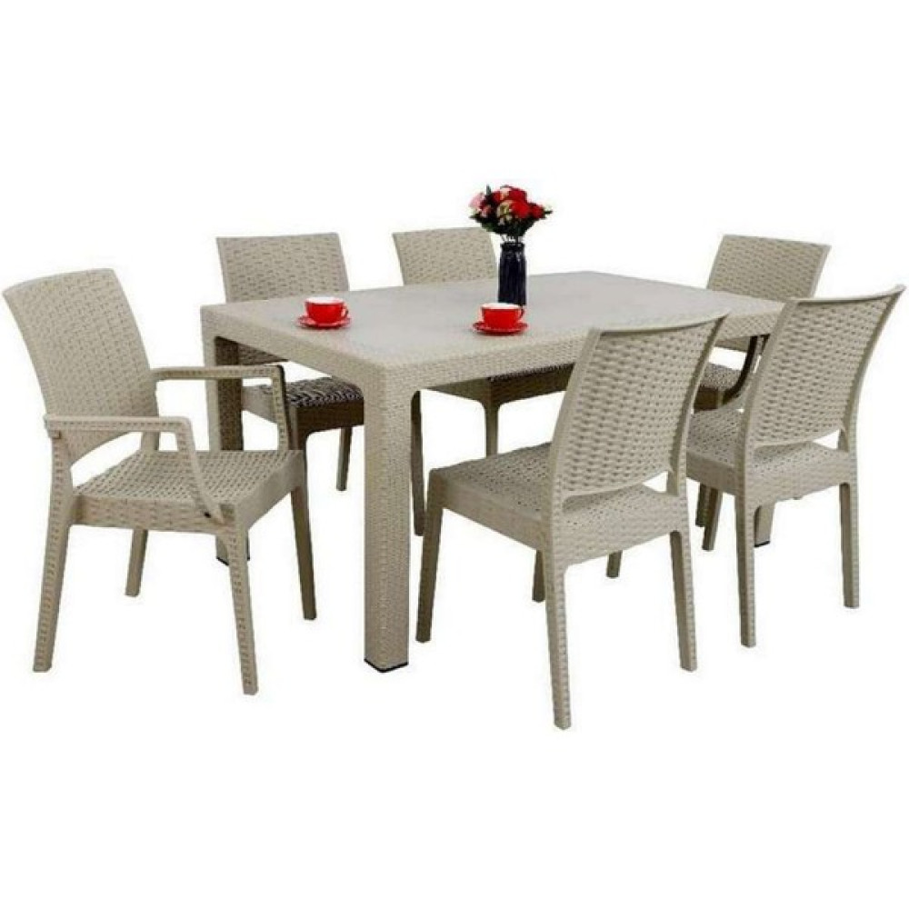 Pretty Homes Elit Rattan 90X150 Rattan 2 Elit Koltuk 4 Elit Sandalye Masa Takımı Bahçe Mobilyası Takımı Fiyatı