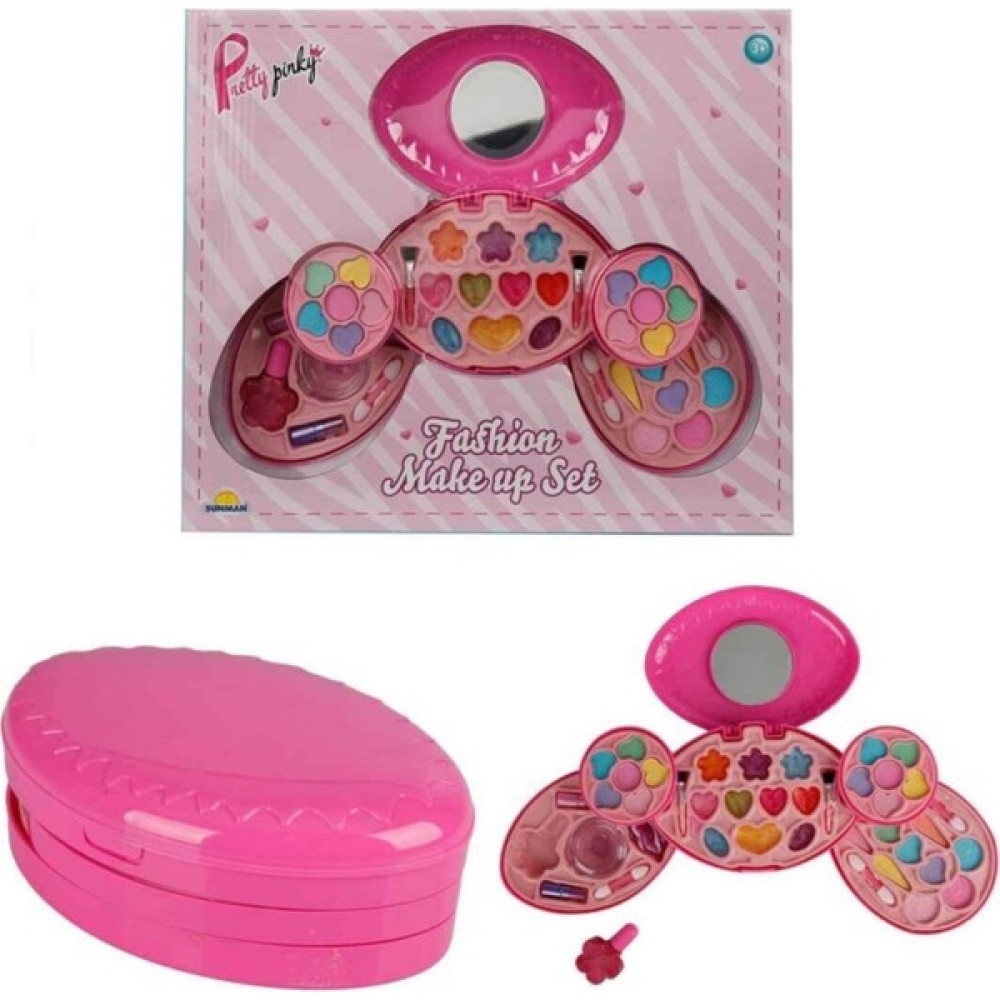Pretty Pinky Fashion Aynalı 5 Katmanlı Oyuncak Güzellik ve Makyaj Seti - Renkli Oto Boyaları Fiyatı