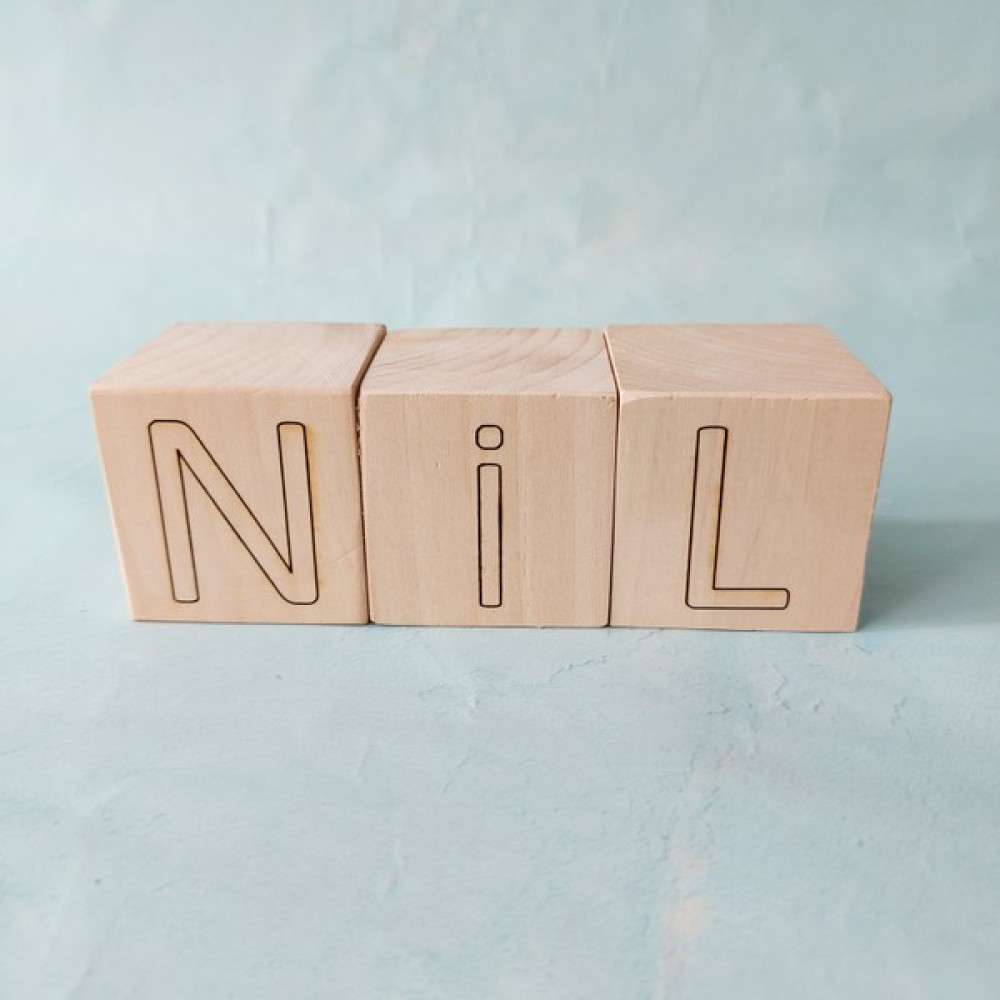 Pretty Wood Ahşap 'nil' Isim Küpü (3 Adet Küp) Bebek Oyuncakları Fiyatı