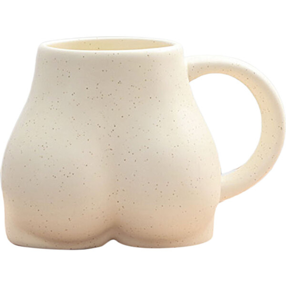 Prettyia 300 ml Seramik Kahve Kupa Eşek Popo Şekli Kahve Yenilik Nordic Dekor Hediyeler Sarı (Yurt Dışından) - Açık Krem Oto Seyahat Ürünleri Fiyatı