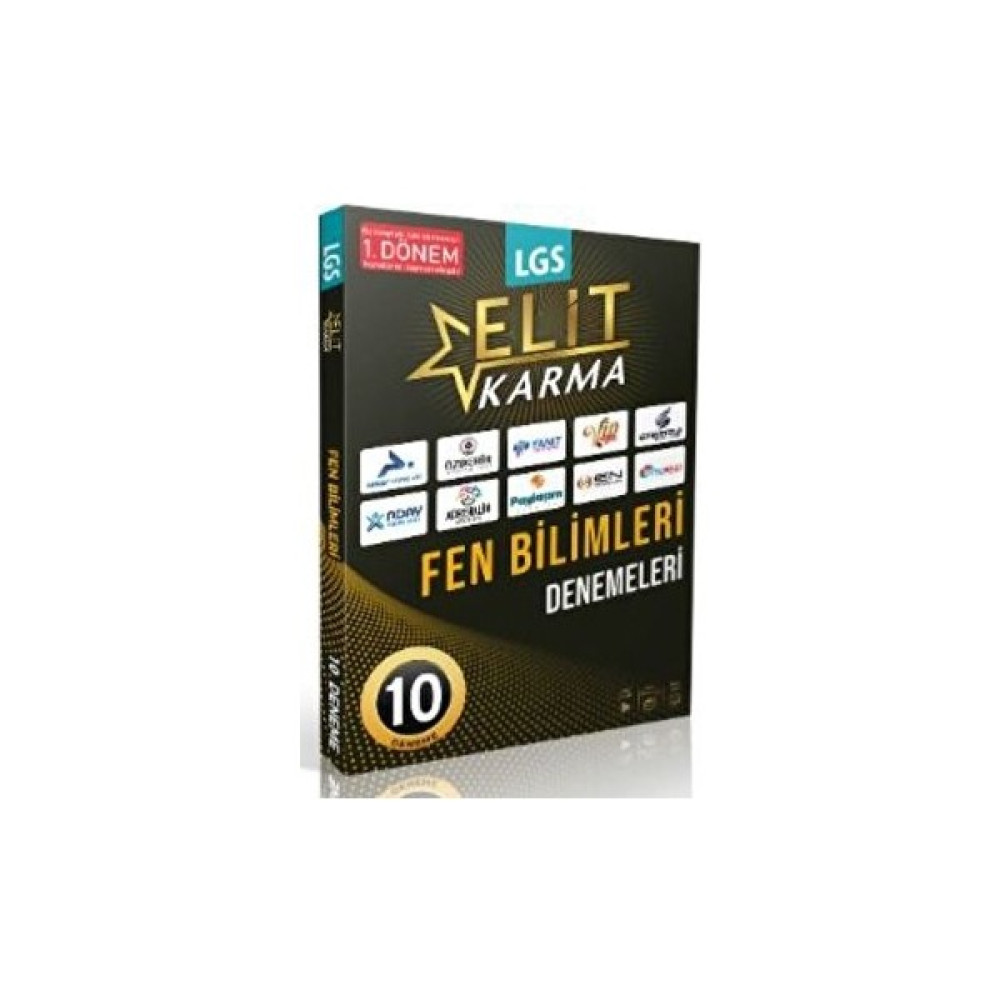 Prf Yayınları Elit Karma 8. Sınıf Fen Bilimleri 10 Lu Deneme 1. Dönem Ders Sınav Kitapları Fiyatı