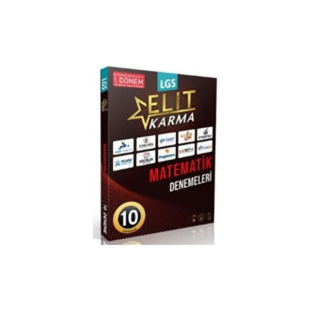 Prf Yayınları Elit Karma 8. Sınıf Matematik 10 Lu Deneme 1. Dönem Ders Sınav Kitapları Fiyatı