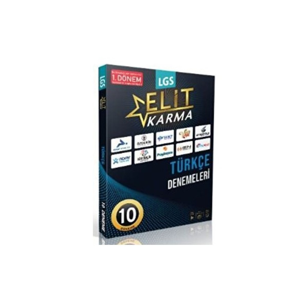 Prf Yayınları Elit Karma 8. Sınıf Türkçe 10 Lu Deneme 1. Dönem Ders Sınav Kitapları Fiyatı