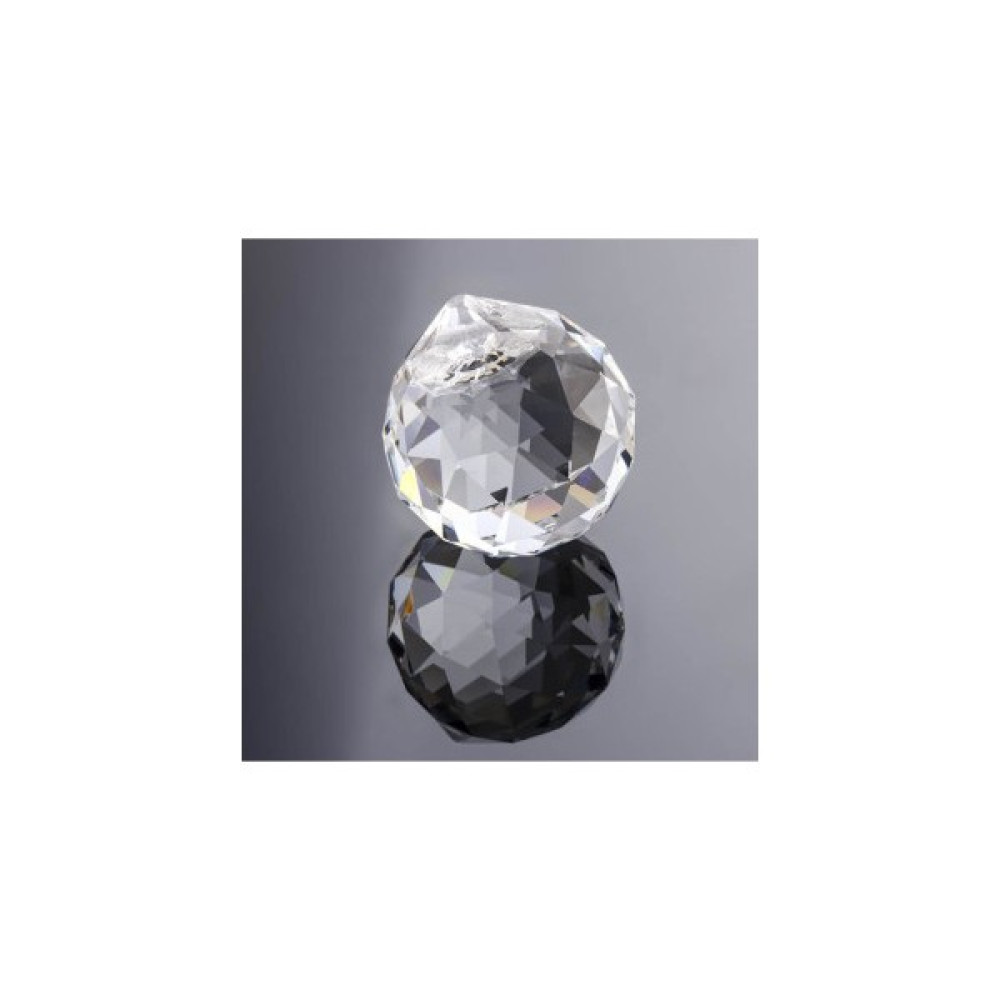 Prg Kristal Avize Taşı ,40 Mm, Boncuk, Top Taş (5 Adet) - Beyaz Avize Fiyatı