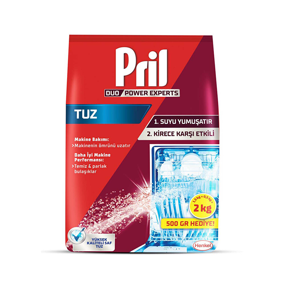 Pril Bulaşık Makinesi Deterjanı Tuz 2 Kg Bulaşık Yıkama Fiyatı
