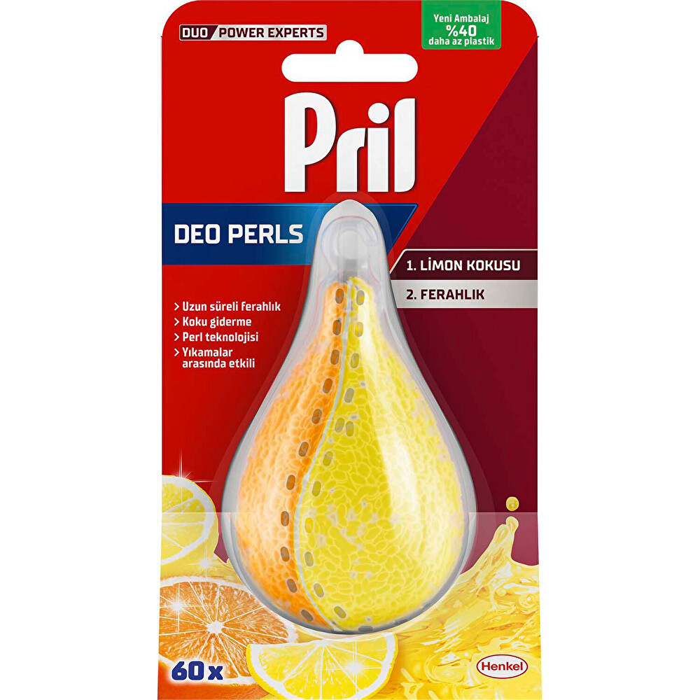Pril Deo Perls Limon&Portakal 60 Yıkama Bulaşık Yıkama Fiyatı
