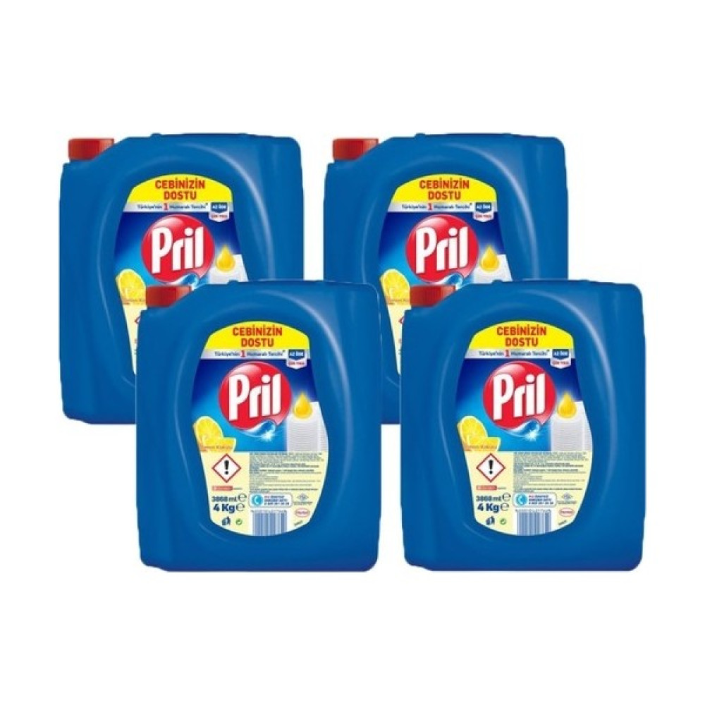 Pril Elma 4 kg x 4 Adet Temizlik Malzemeleri Fiyatı