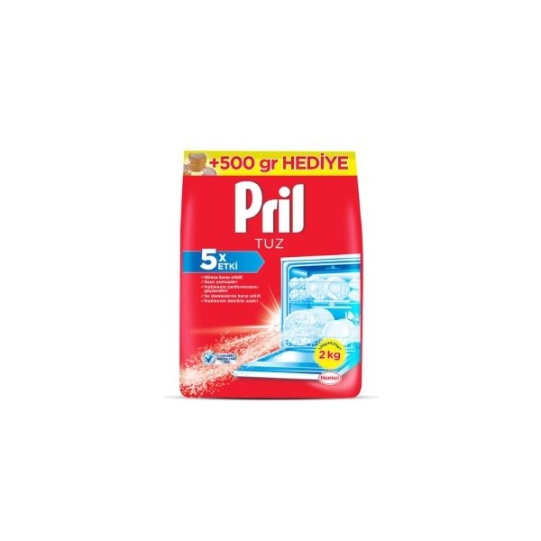 Pril Tuz 2000G 3 Adet Bulaşık Deterjanı, 5x Etkili Özelliklerle Güçlü Temizlik Bulaşık Yıkama Fiyatı