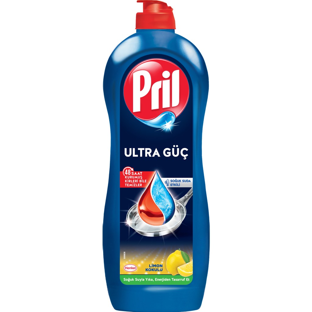 Pril Ultra Güç Hijyen Limon Kokulu Soğuk Suda Etkili Elde Yıkama Sıvı Bulaşık Deterjanı 675 ml Bulaşık Yıkama Fiyatı