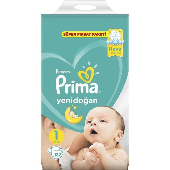 Prima Aktif Bebek No:1 Yenidoğan 132 Adet Bebek Bezi Bebek Bezi Fiyatı