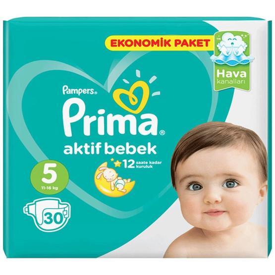 Prima Aktif Bebek No:5 Junior 30 Adet 11-16 kg Bebek Bezi Bebek Bezi Fiyatı