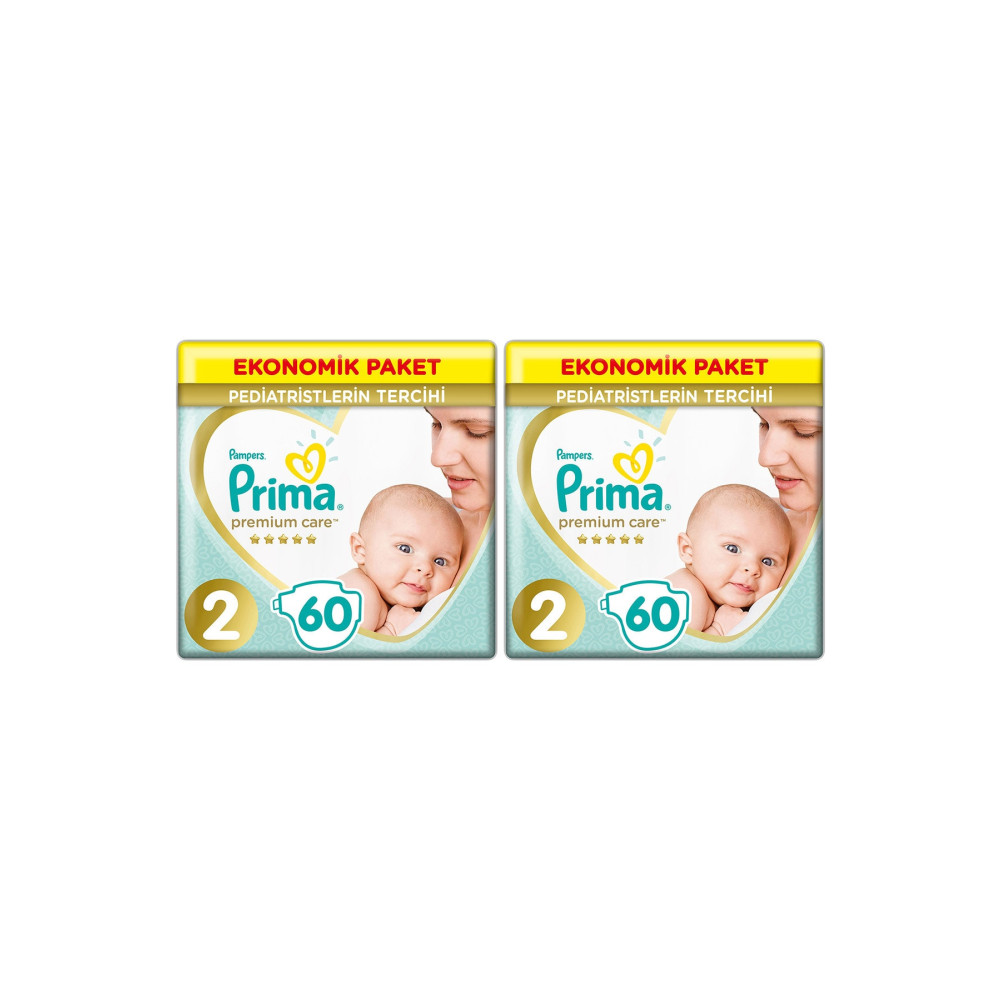 Prima Bebek Bezi Premium Care 2 Beden 120 Adet 4-8 KG Bebek Bezi Fiyatı