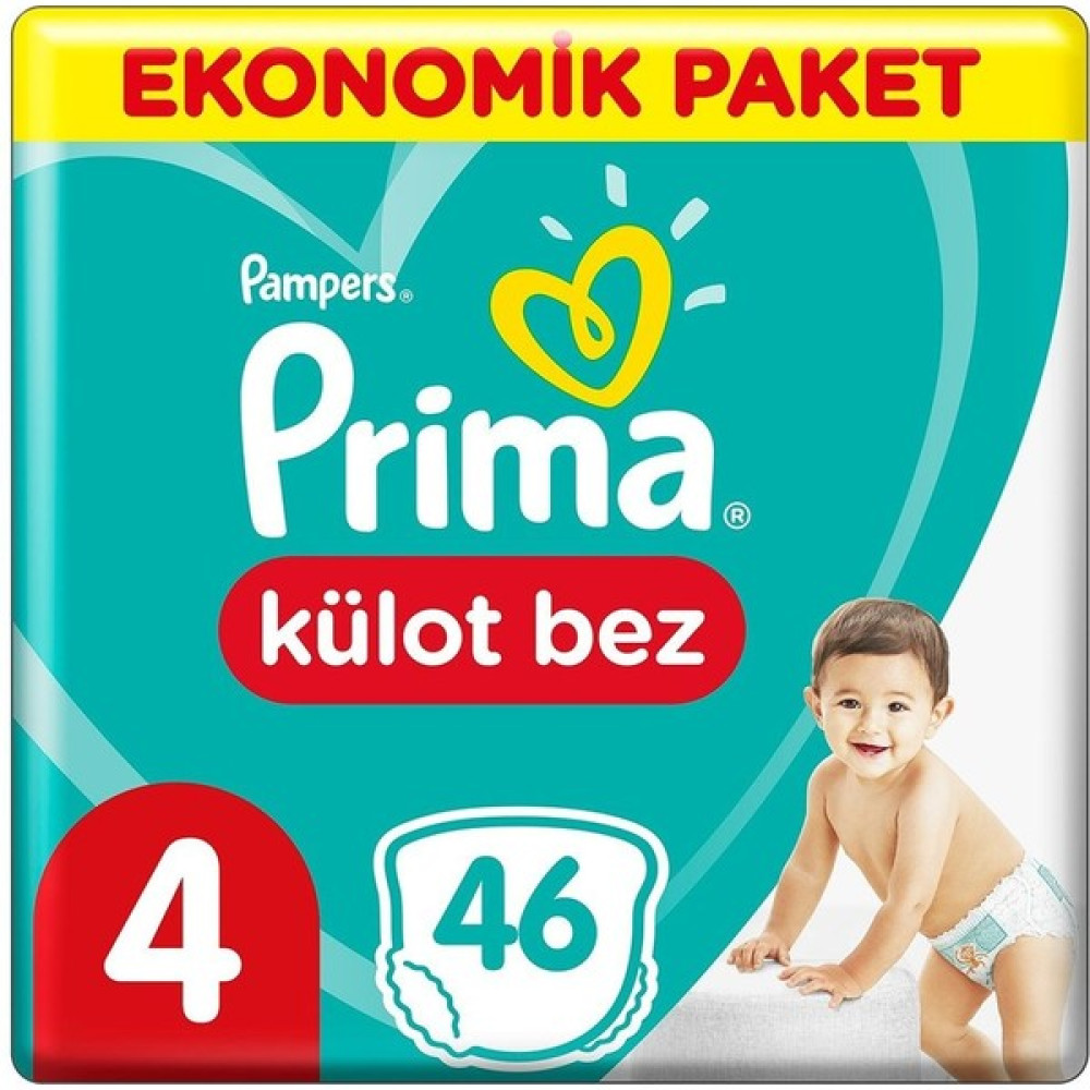 Prima Külot Bebek Bezi Eko Paket 4 Beden 46 Adet - 5 Oto Boyaları Fiyatı