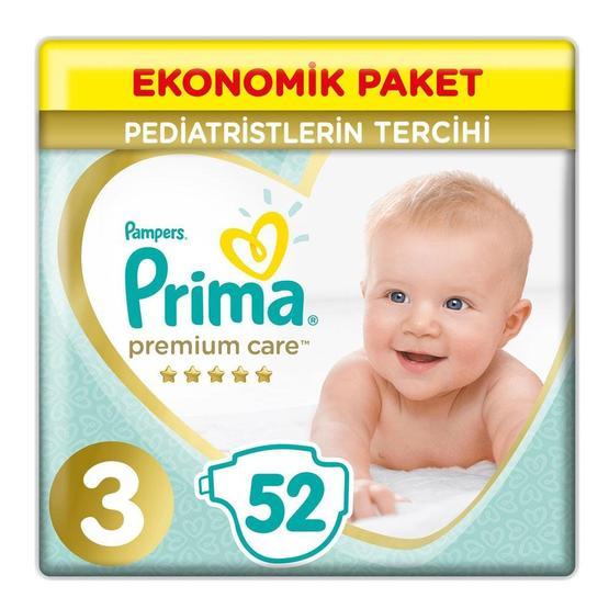 Prima Premium Care No:3 Midi 52 Adet Bebek Bezi Bebek Bezi Fiyatı