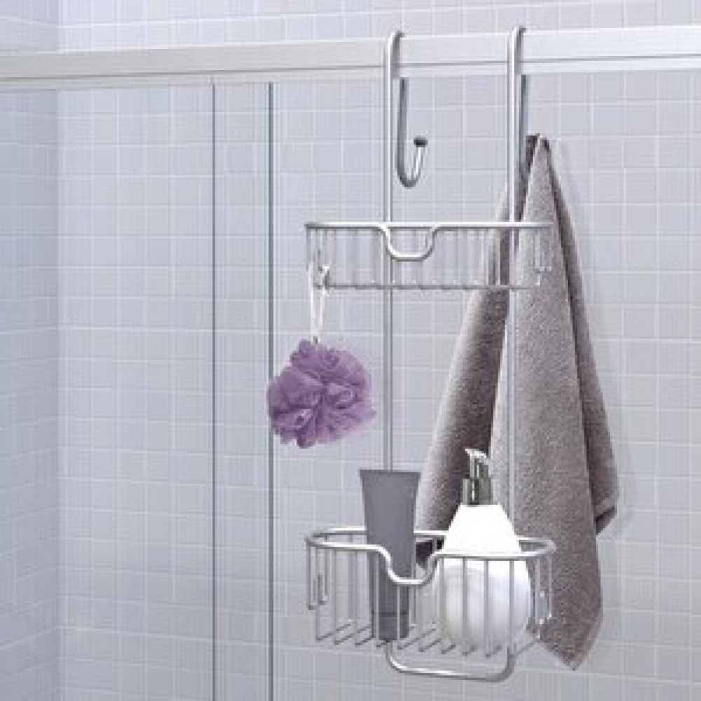 Primanova İkili Alüminyum Duşakabin Askılı Banyo Rafı N45 Banyo Rafı Fiyatı