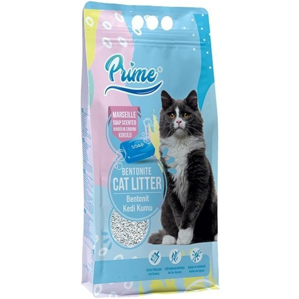 Prime Bentonit Marsilya Sabunu Kokulu Topaklaşan Ince Kedi Kumu 5 Lt Evcil Hayvan Ürünleri Fiyatı