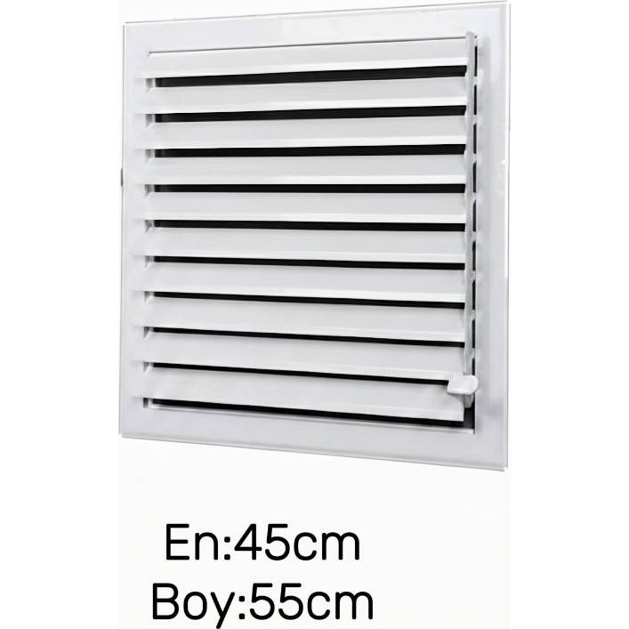 Primeaks Panjur Menfez | Banyo & Wc Havalandırma Menfezi - 45x55 Diğer Fiyatı