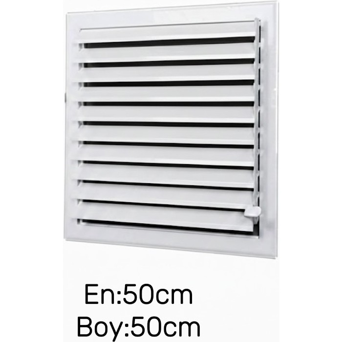 Primeaks Panjur Menfez | Banyo & Wc Havalandırma Menfezi - 50x50 Diğer Fiyatı
