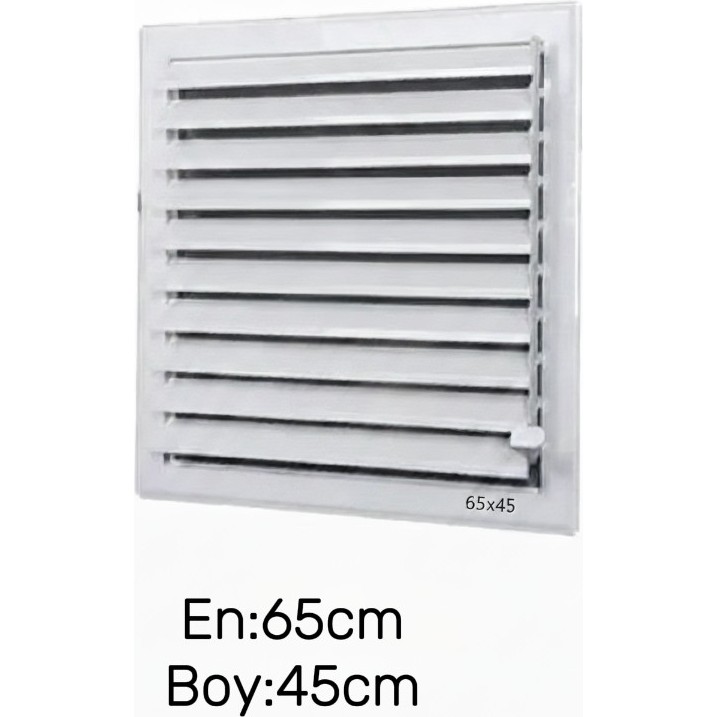 Primeaks Panjur Menfez | Banyo & Wc Havalandırma Menfezi - 65x45 Diğer Fiyatı