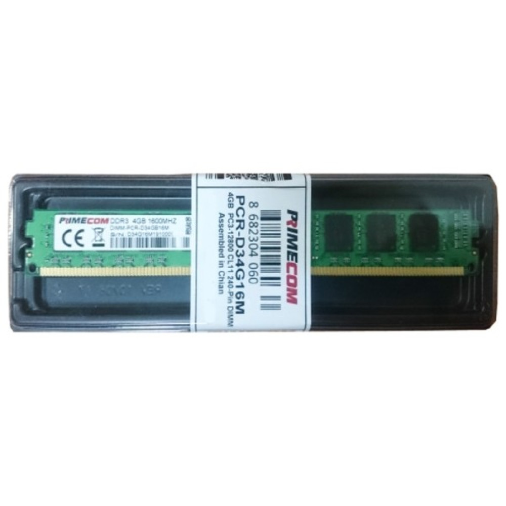 Primecom PCR-D34G16M 4GB 1600MHZ DDR3 Desktop 16 Chip Ram RAM Bellekler Fiyatı