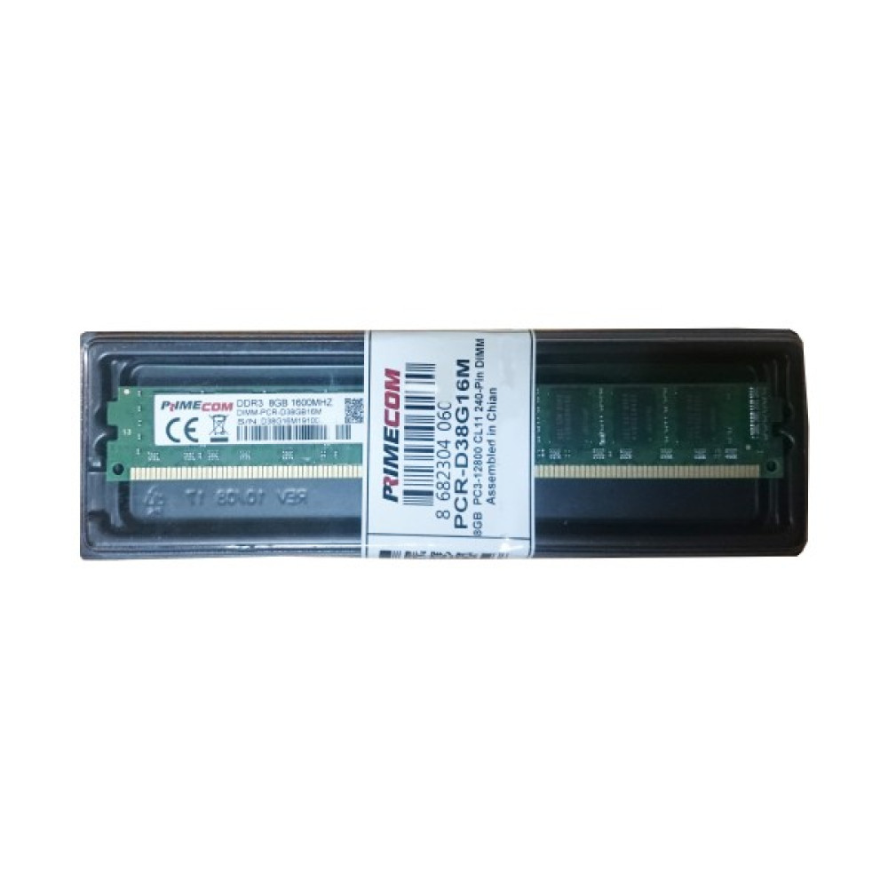Primecom PCR-D38G16M 8GB 1600MHZ DDR3 Masaüstü 16 Chip Ram (Kingston Chip) RAM Bellekler Fiyatı