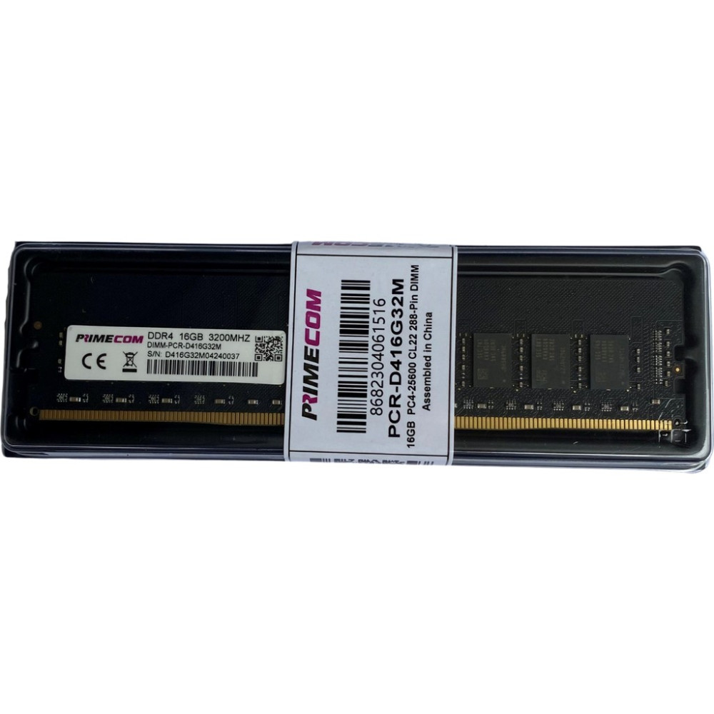 Primecom PCR-D416G32M 16GB 3200MHZ Ddr4 288P Longdımm W/box Ram RAM Bellekler Fiyatı