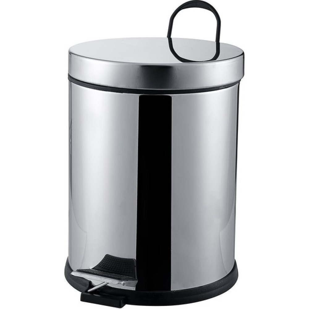 Primera 5 Litre Pedallı Çöp Kovası Krom - 5 lt Çöp Kovaları Fiyatı