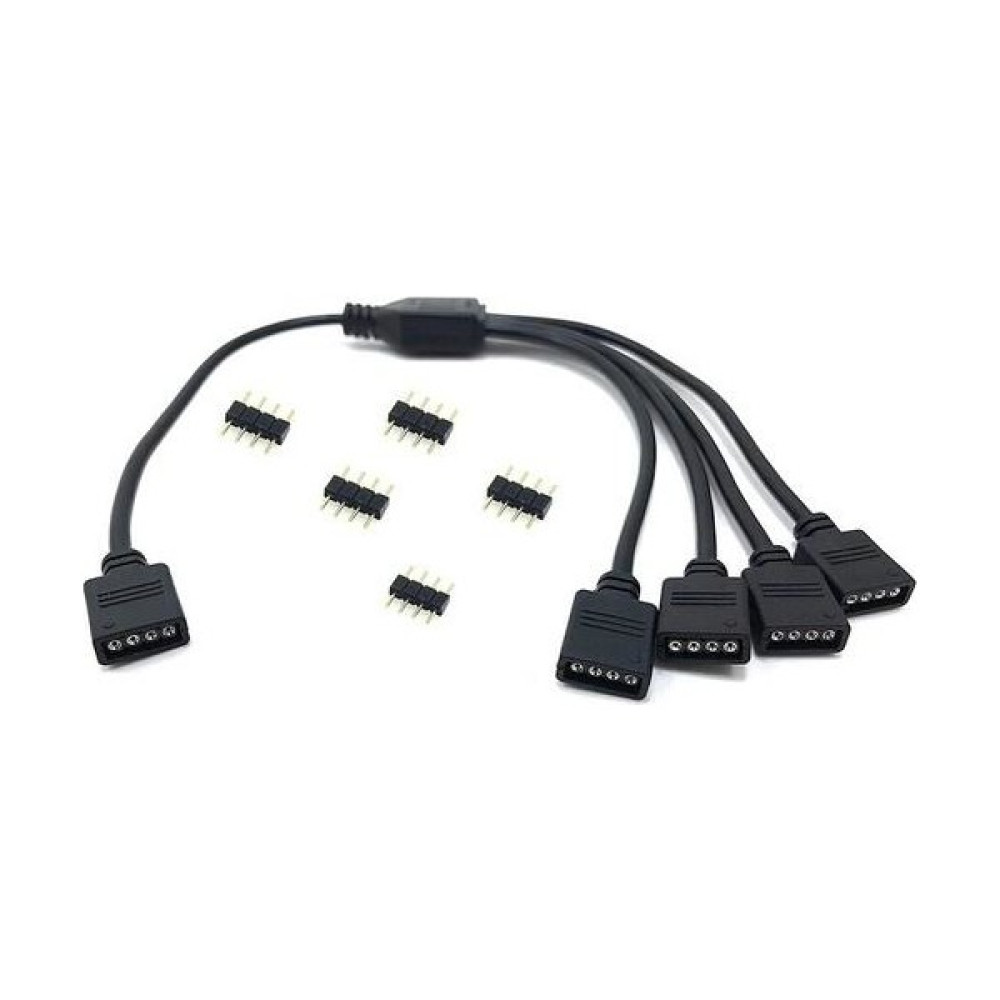 PrimeX Plus PX-4376 4 x Adreslenebilir 4 Girişli Rgb LED Çoklayıcı ve Uzatma Kablosu 50 cm Seri & Paralel Kablo Fiyatı