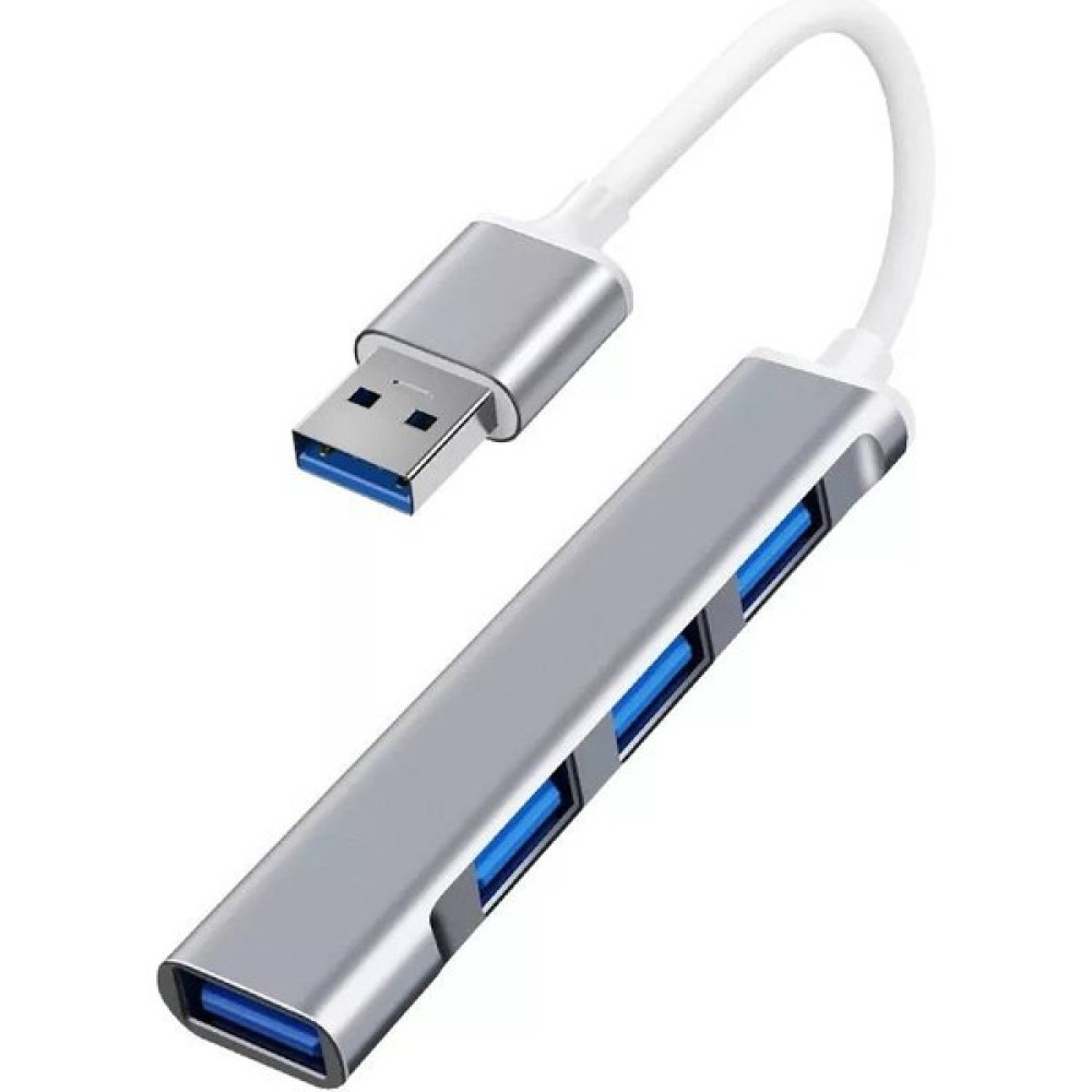 PrimeX Plus Px-Typ5 Ultra Slim Gri USB Hub 4 Port USB 3.0 Çoklayıcı USB Çoklayıcı Tablet Pc Aksesuarları Fiyatı