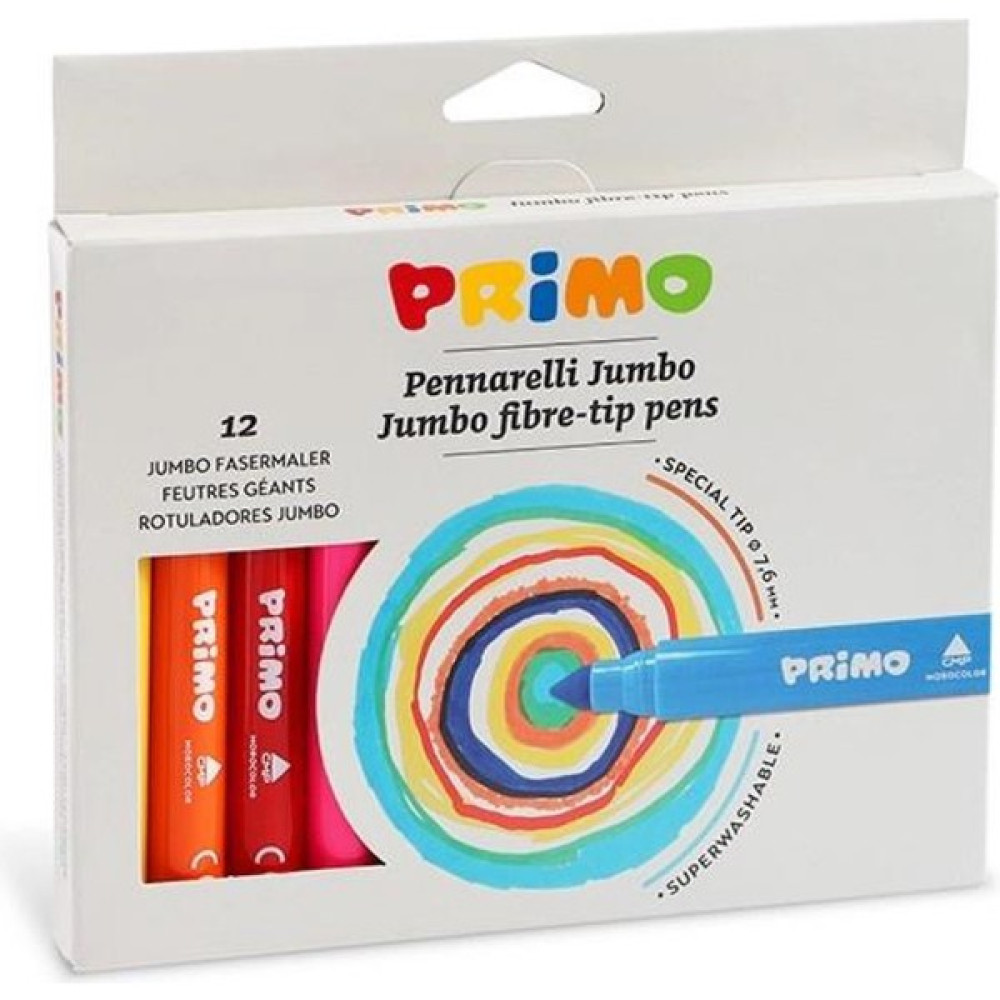 Primo Yıkanabilir Jumbo Keçeli Kalem 12 Li Keçe Uçlu Kalem Fiyatı