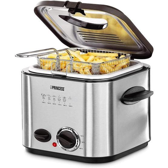 Princess 01.182611.01.001 Mini 840 W 1.2 lt Isı Ayarlı Fritöz