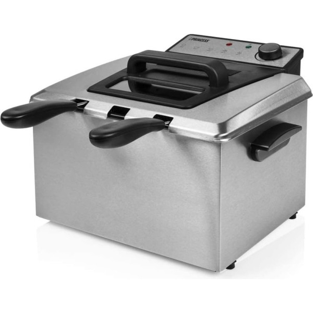 Princess Elektrikli Yağ Fritözü, 3270 Watt, 5 Litre, Emaye Metal ve Paslanmaz Çelik, Fritözler Fiyatı