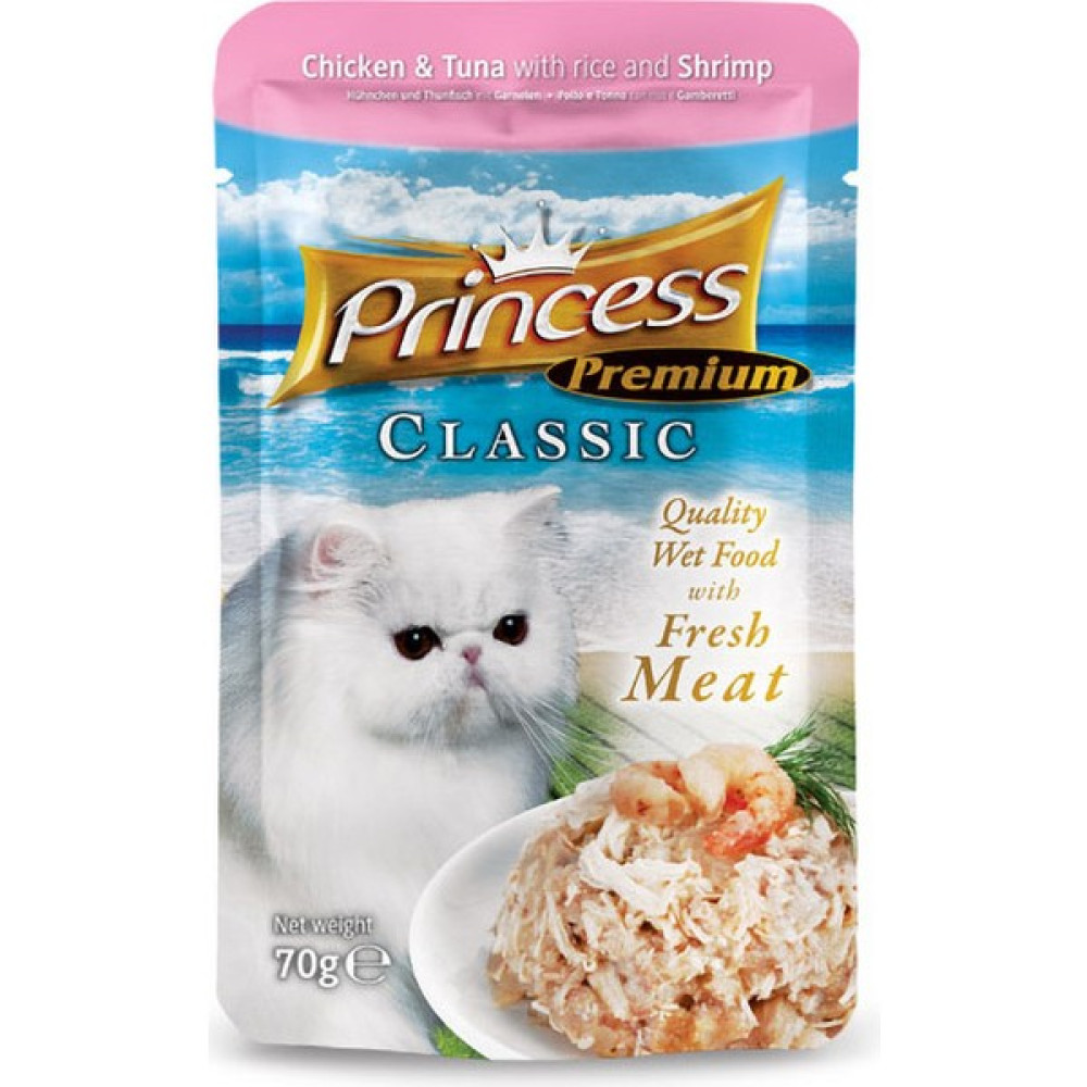 Prıncess Pouches Pirinçli ve Karides - Tavuk ve Ton Balığı Evcil Hayvan Ürünleri Fiyatı