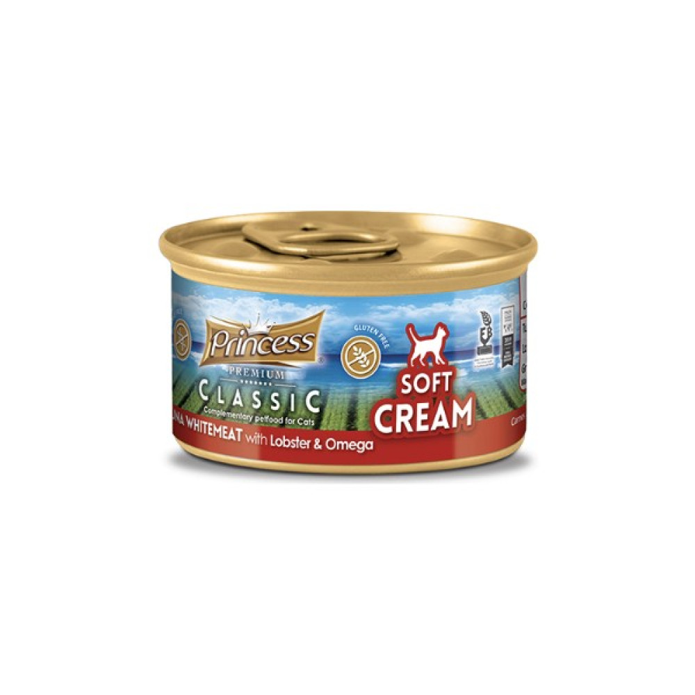 Prıncess Soft Cream Istakoz ve Omegalı - Beyaz Ton Balığı Etli Evcil Hayvan Ürünleri Fiyatı