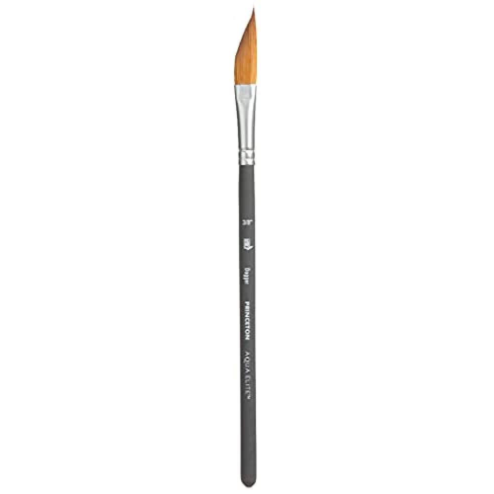 Princeton Aqua Elite Paintbrush, Size 3/8 inch, Matte Black