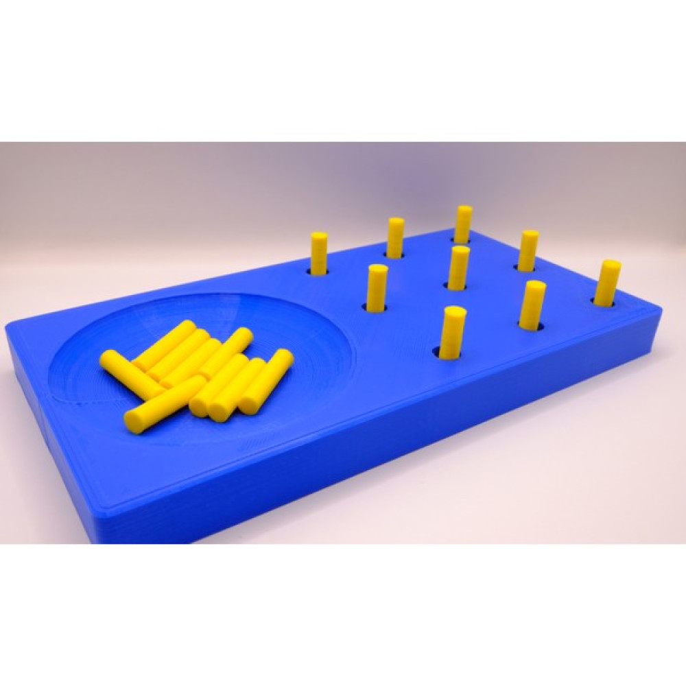 Prinot 9 Delikli Pegboard - Mavi - Sarı Eğitici Oyuncak Fiyatı