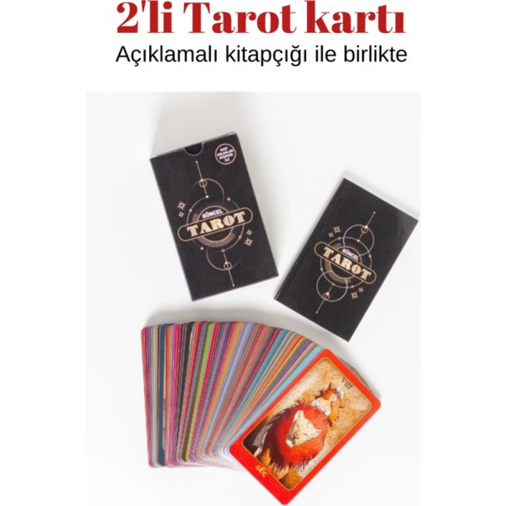 Print Konsept 2'li Tarot Kartları - Akça Oyun Takımları Fiyatı