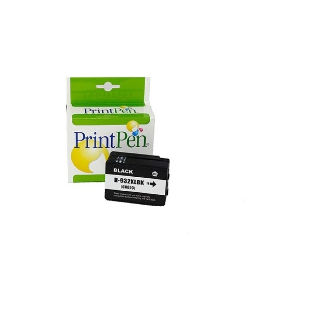Print Pen Hp 932XL (CN053AN) Black Yüksek Kapasite (50, 0ml.) Siyah Muadil Kartuş Kartuşlar Fiyatı