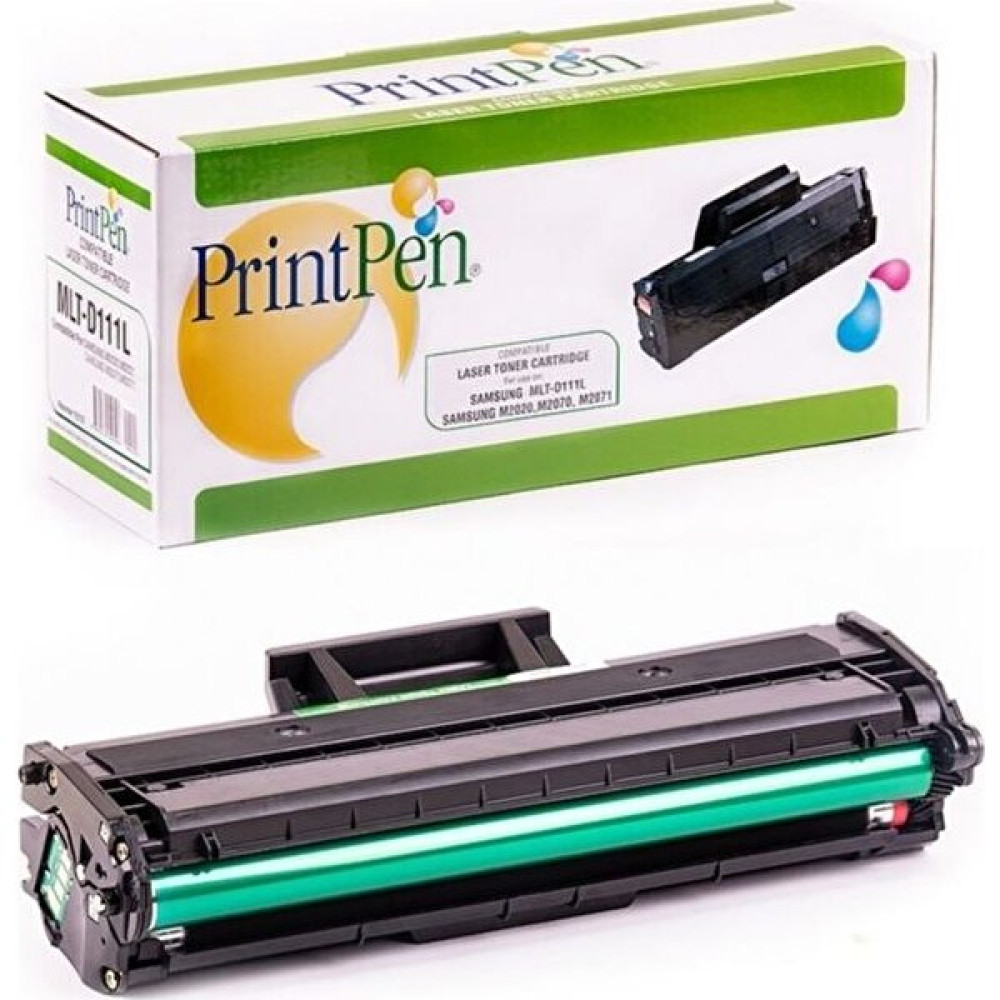 Print Pen Samsung Mlt D111L M2020 M2020W M2070 M2070W Muadil Toner 1500 Sayfa - Renkli Kartuşlar Fiyatı