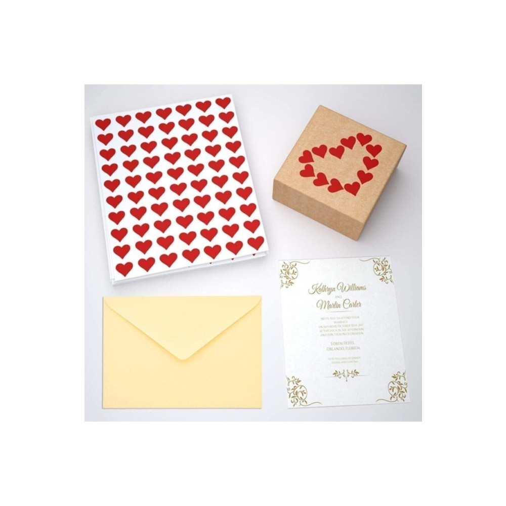 printiks 220 Adet 2 Cm Yapışkanlı Kalp Şekilli Kırmızı Sticker Etiket Hediye Paketleme Parti Hediyeleri Etiket Fiyatı