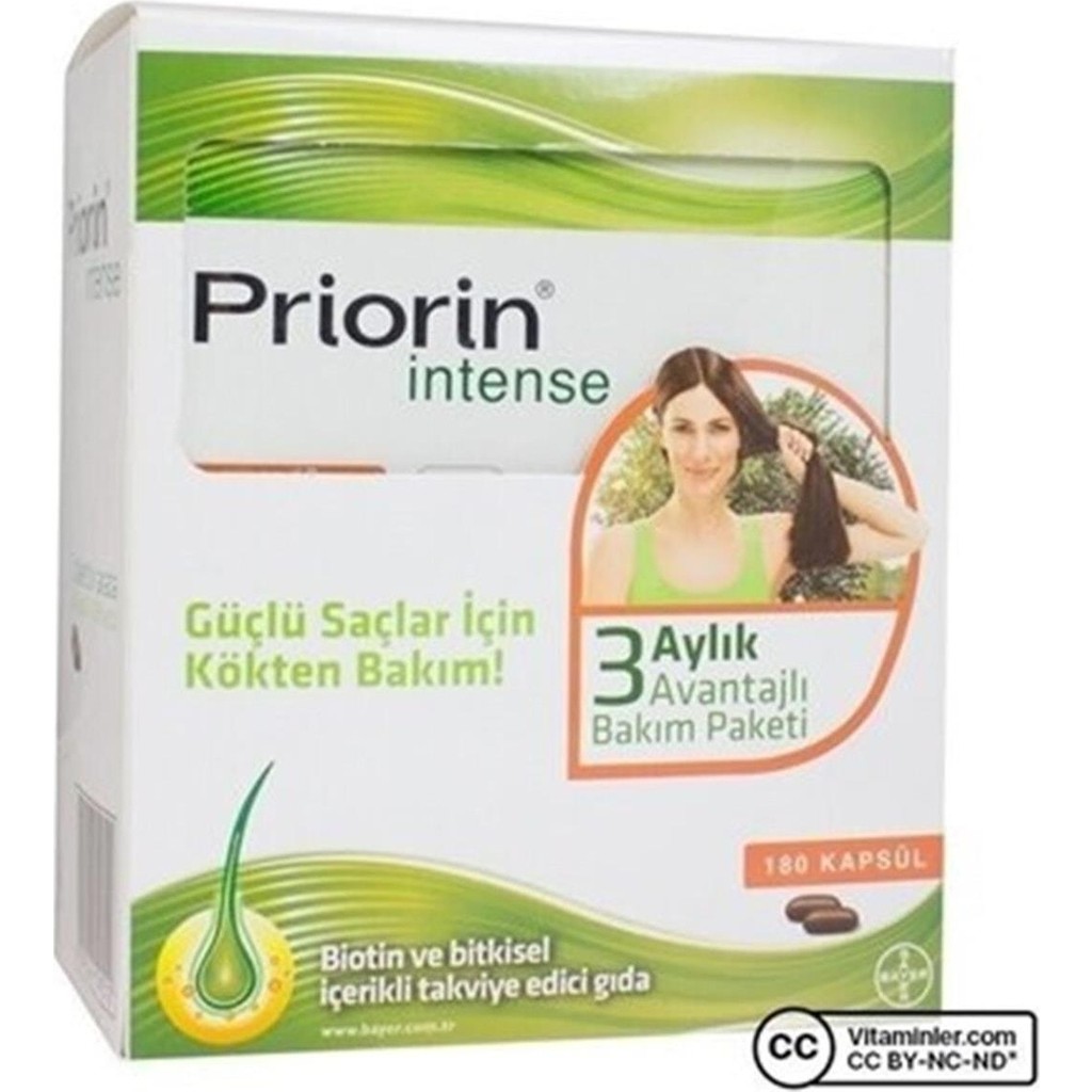 Priorin Intense Avantajlı Paket 120 + 60 Kapsül Diğer Fiyatı