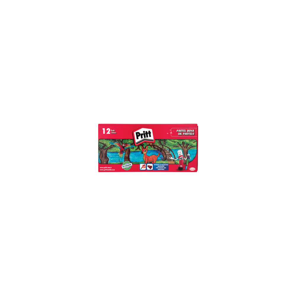Pritt 12 Renk Pastel Boya Karton Kutu Pastel Boya Fiyatı