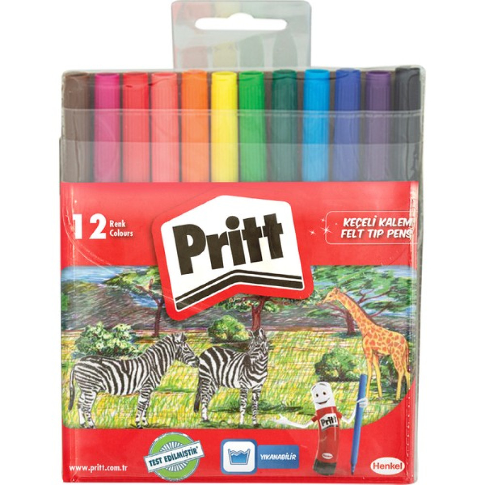 Pritt 12’li Keçeli Kalem Keçe Uçlu Kalem Fiyatı
