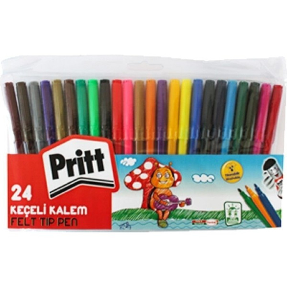 Pritt Keçeli Kalem 24 Lü 1774252 Keçe Uçlu Kalem Fiyatı