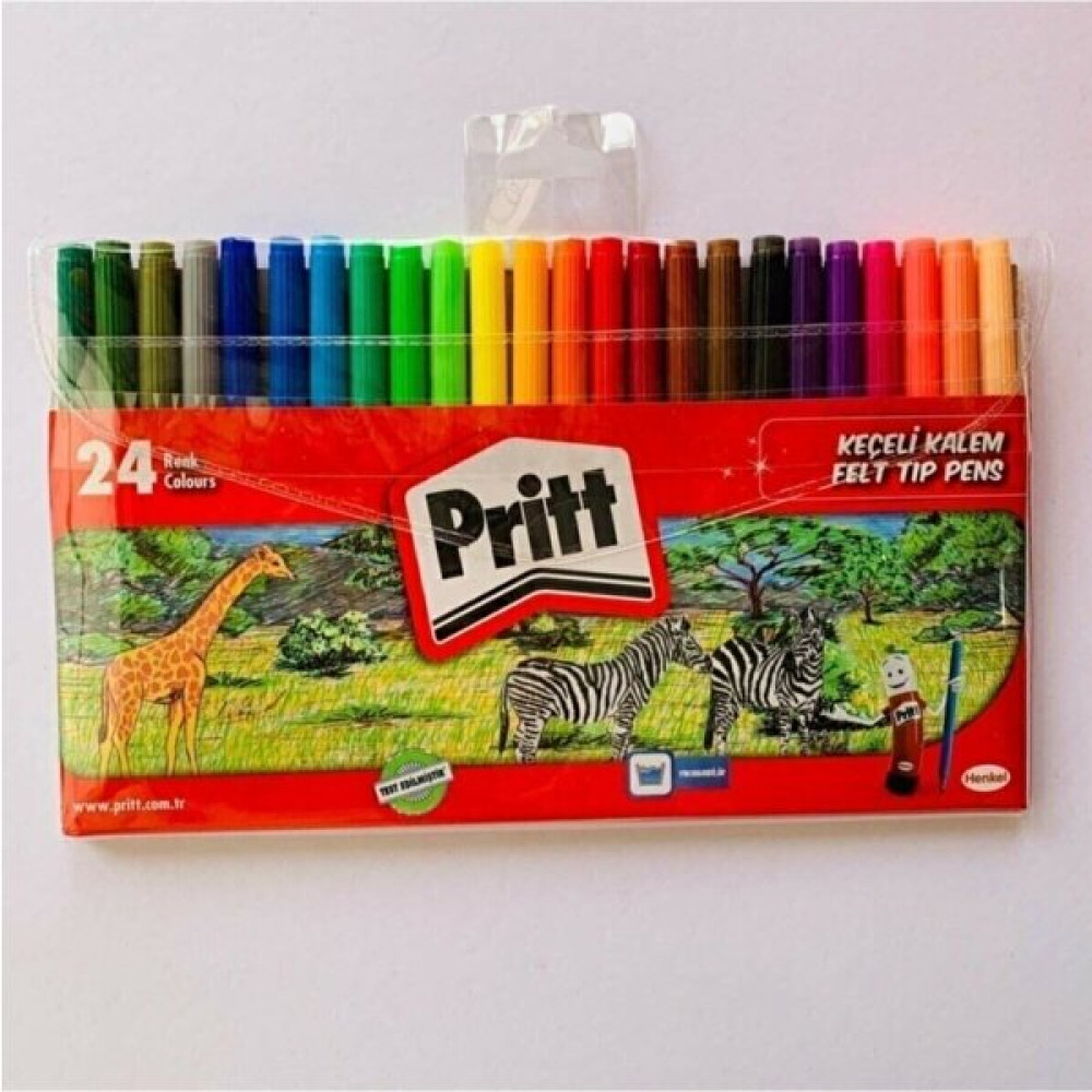 Pritt Keçeli Kalem 24'lü Keçe Uçlu Kalem Fiyatı