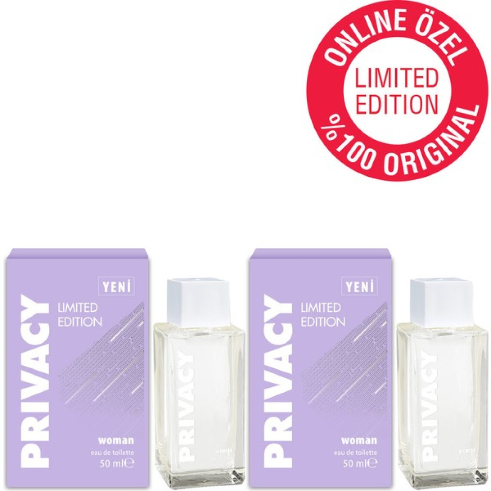 Privacy Women Limited Edition Edt 2X50 ml Online Özel Kadın Parfümleri Fiyatı