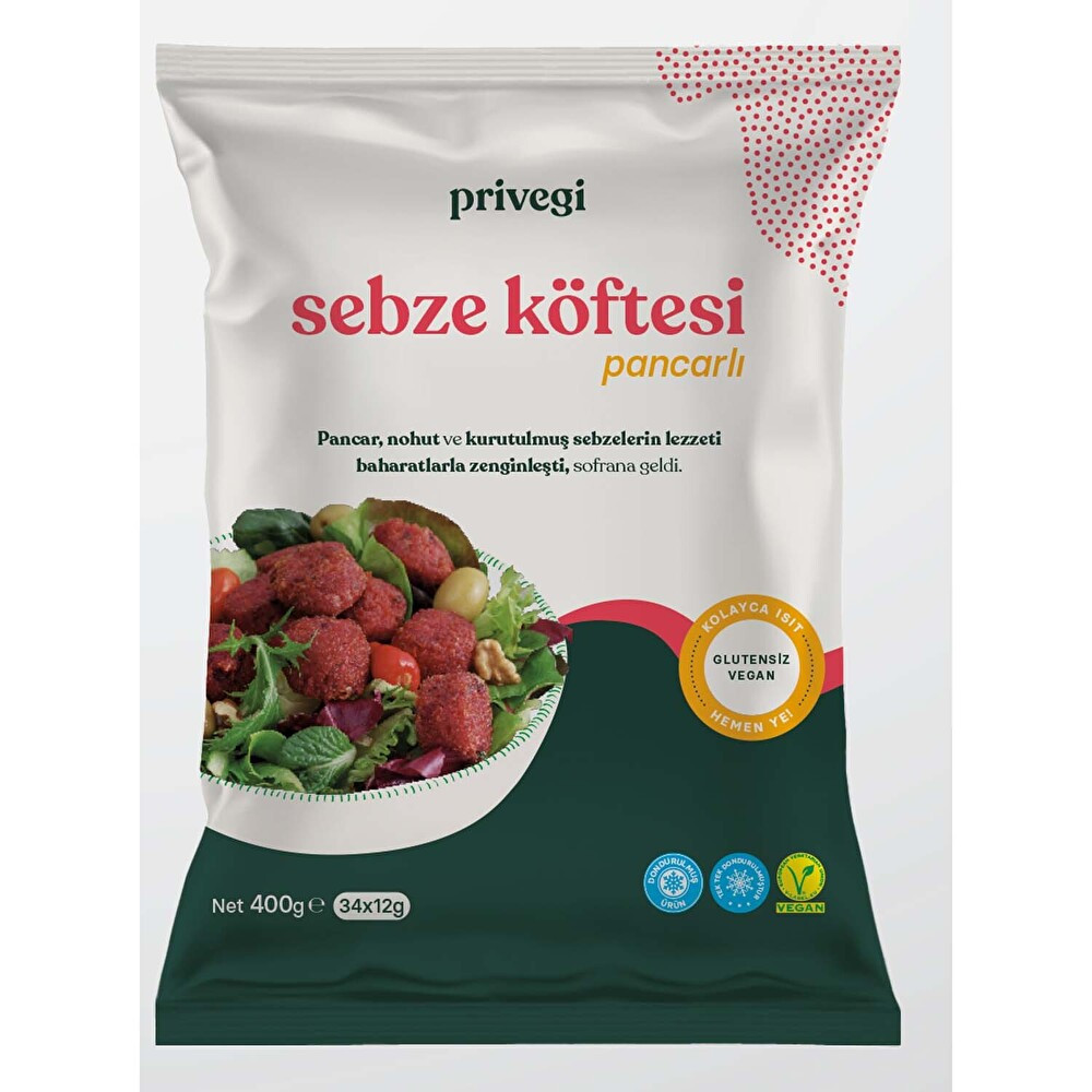 Privegi Pancarlı Sebze Köftesi 400 g Dondurulmuş Gıda Fiyatı