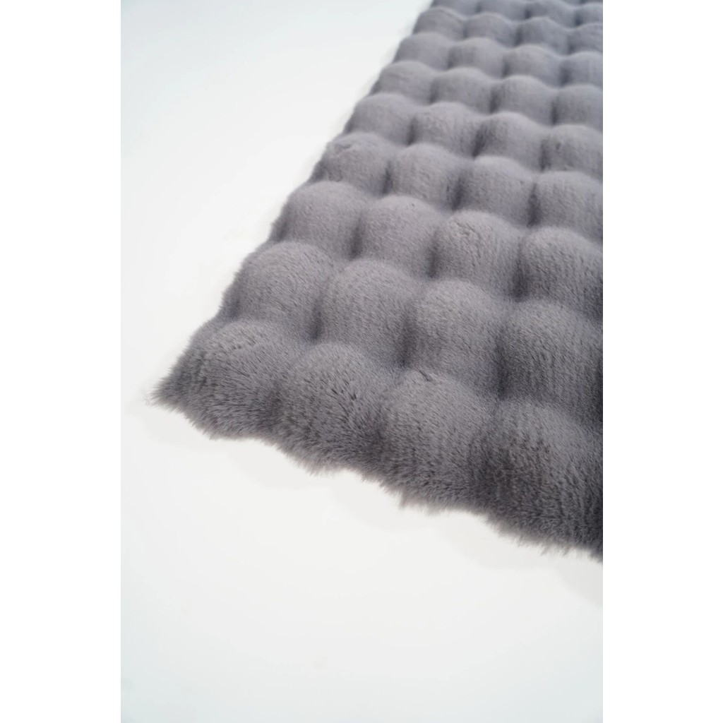 Prizma Halı Bubble Peluş Halı Füme Düz Kesim - 100 x 150 cm - Renkli Anne Bebek Oyuncak Fiyatı