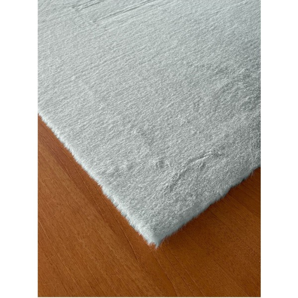 Prizma Halı Comfort Peluş Ipek Gri - 45 x 70 cm - Renkli Salon Halısı Fiyatı
